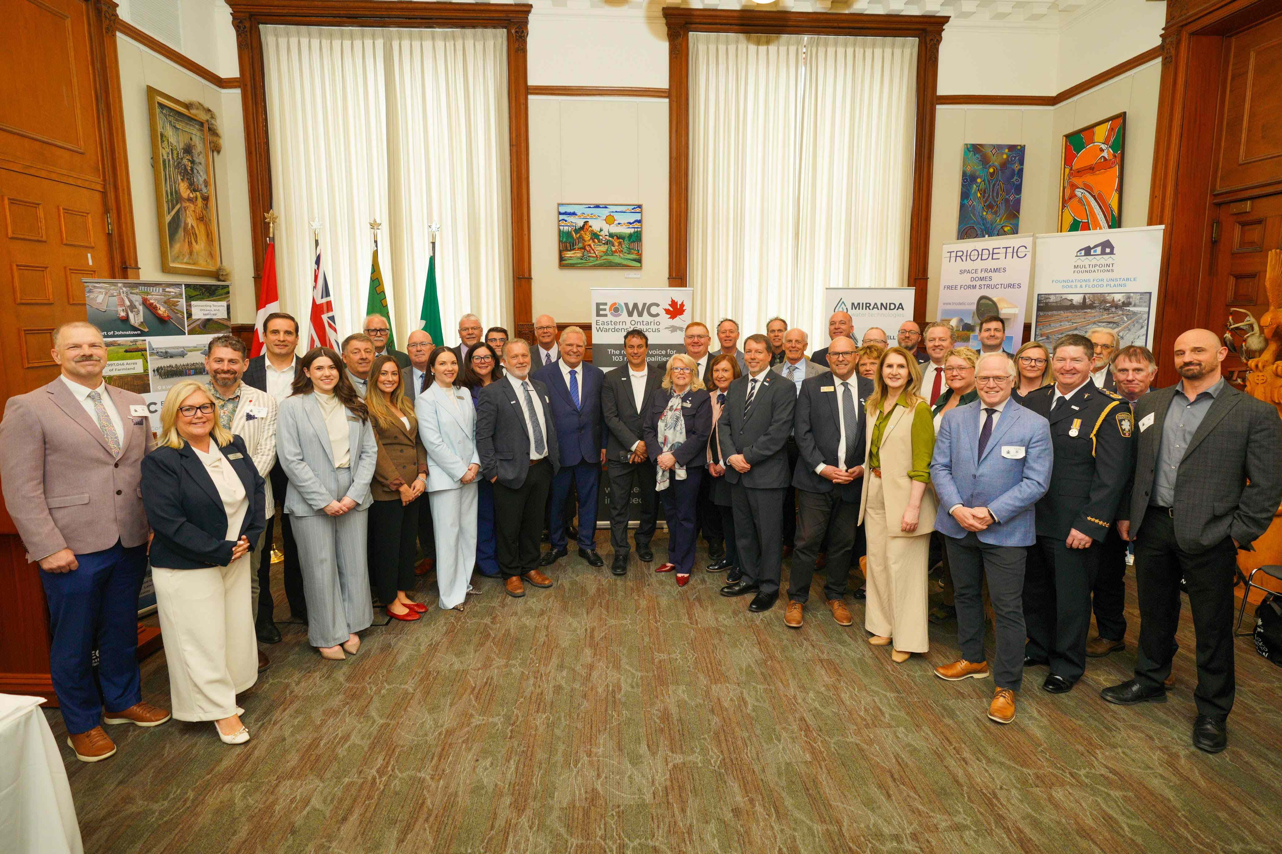 Picton Terminals Staff Attends Eastern Ontario Wardens' Caucus at Queens Park